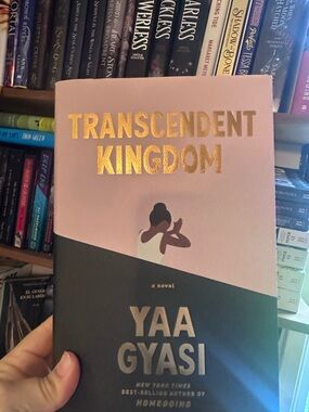 Transcendent Kingdom by Yaa Gyasi - Pink & Black Hardcover